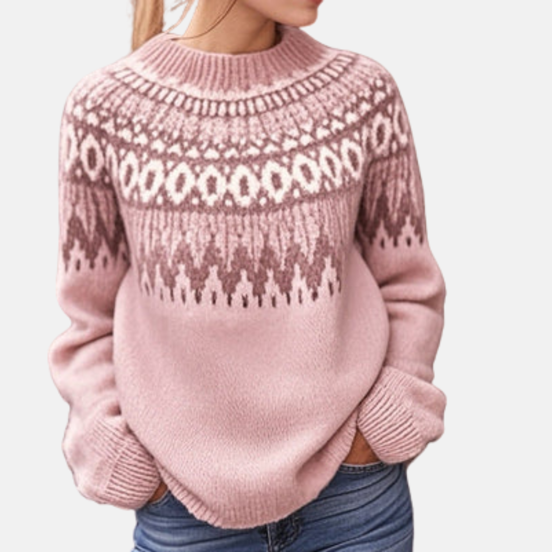 Van Rijn Mode – Elegante Trui Roos
