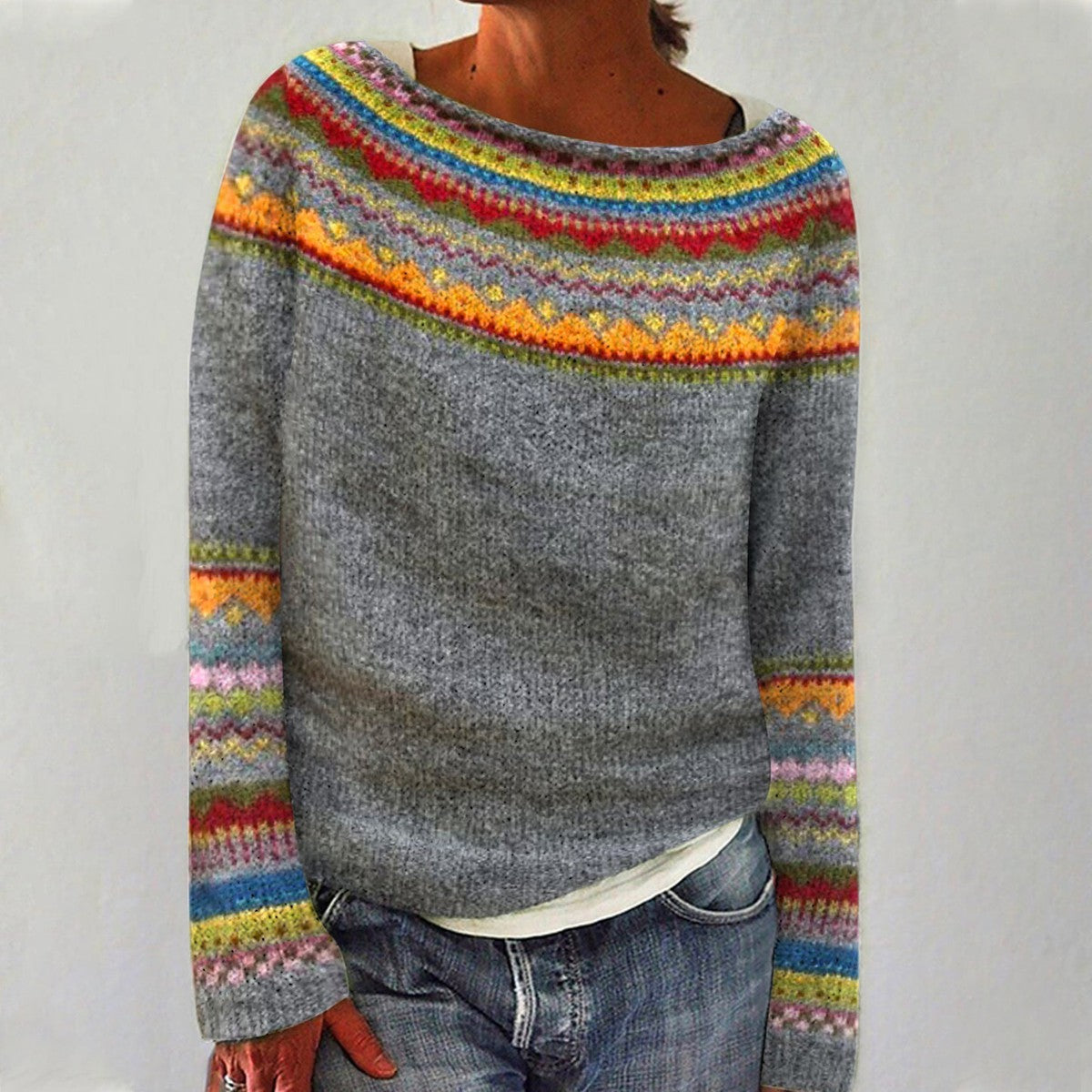 Emlia - Retro Knus Sweater