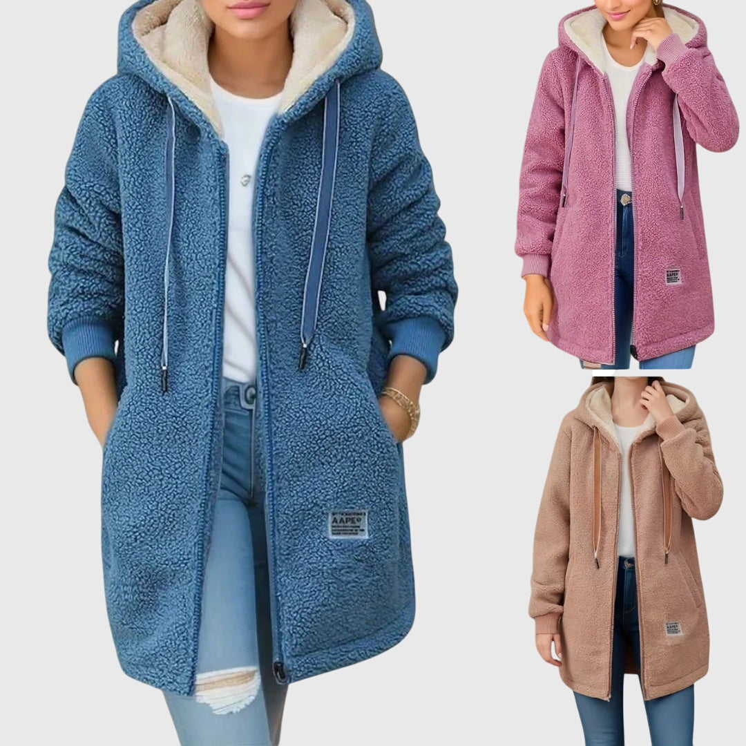 SOPHIA | Warme Fleecejas met Comfortabele Pasvorm en Casual Elegantie