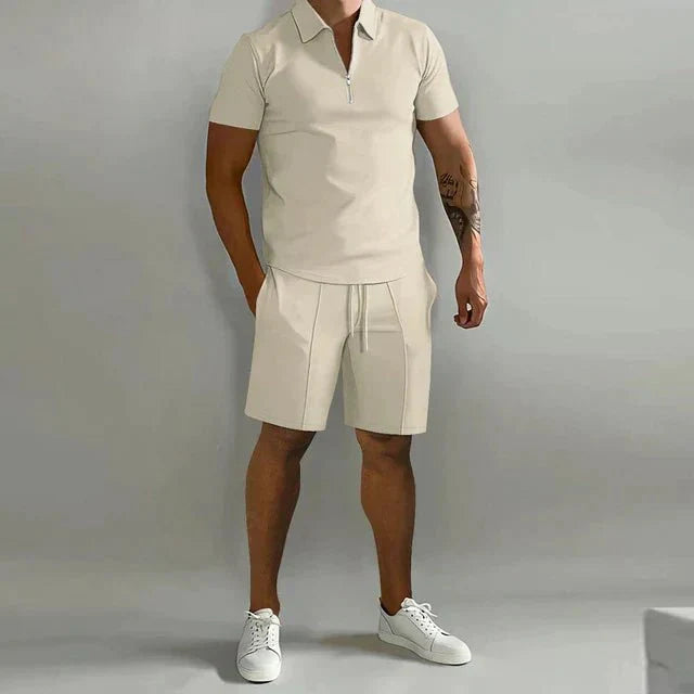 Adam | Heren Zomerset – Polo & Short – Ademend & Casual Chic