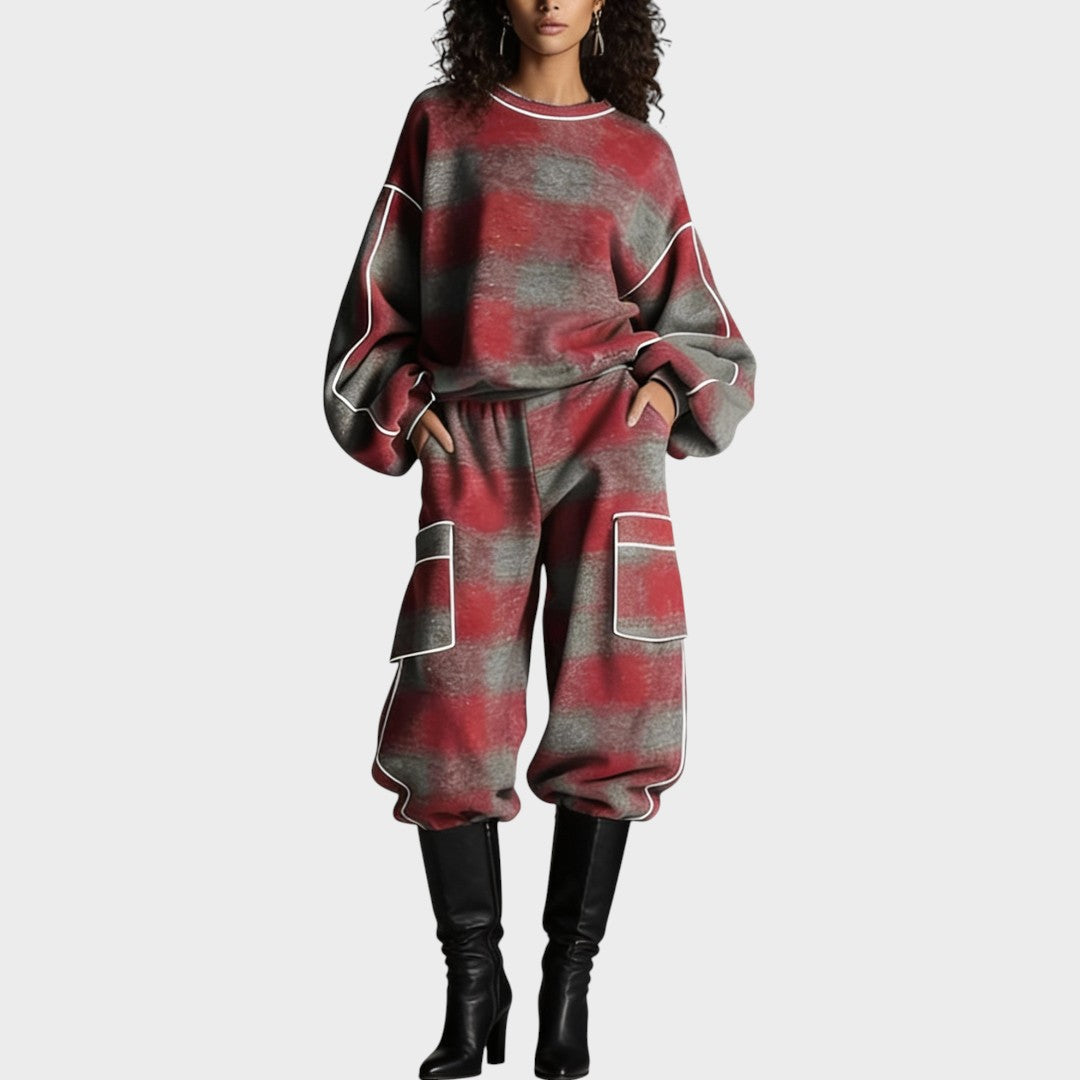 Ashley | Jersey- en Broekset met ultiem comfort en flatterende look voor dagelijks en reizen