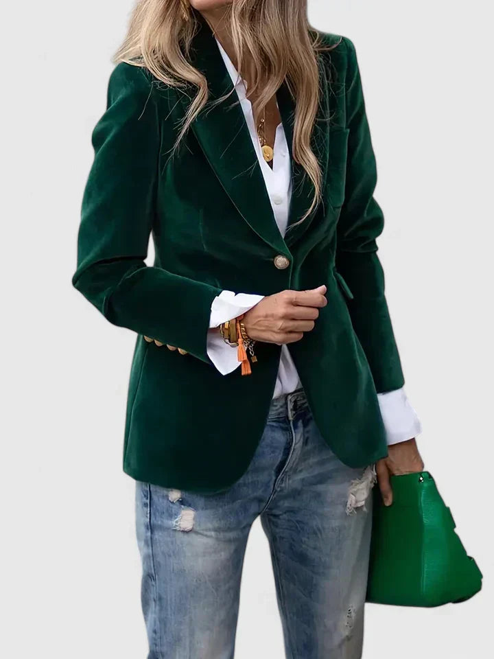 NOOR | Elegante Blazer met Flatterende Pasvorm en Tijdloze Klasse