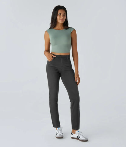 Ferrera | Hoge Taille Ultra Comfortabele Broek met Casual Chic Stijl