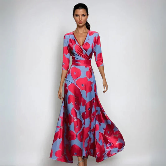 Jessica | Elegante en veelzijdige bloemenjurk