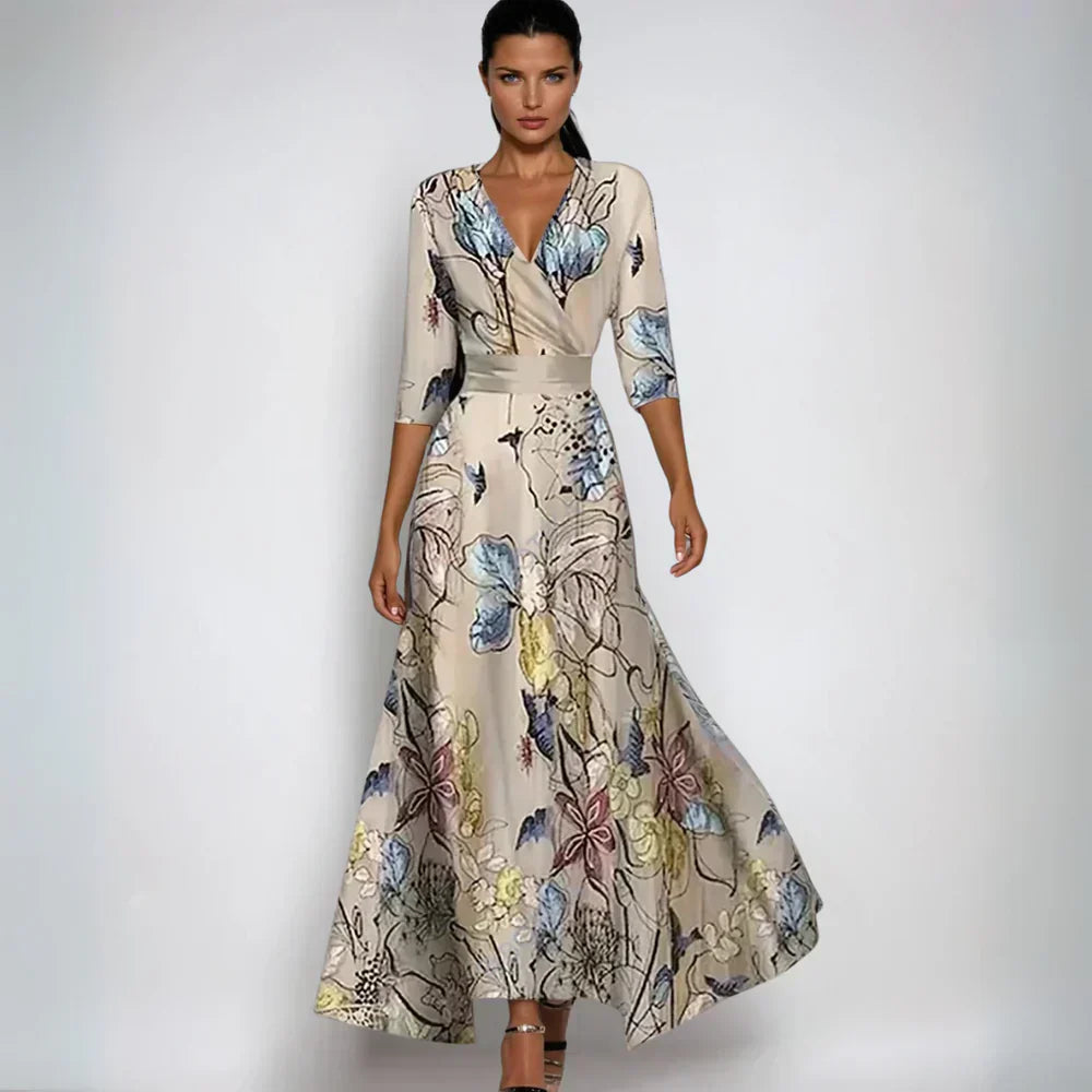 Jessica | Elegante en veelzijdige bloemenjurk