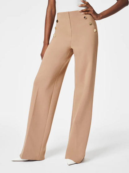 Sandra | Elegante en Sculpturale Pantalon Jersey-Stretch