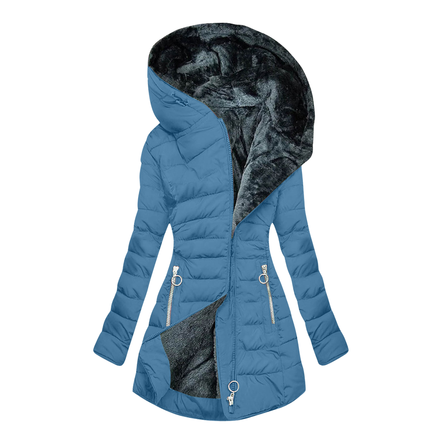Chloe | Lange Winterjas met Warmtebescherming en Elegante Dagelijkse Stijl