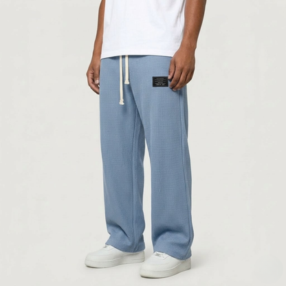 Dino | Comfortabele Wijde Broek voor Mannen met Verstelbare Taille