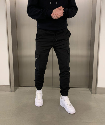 LARRY | CARGO BROEK JOGGINGPASVORM