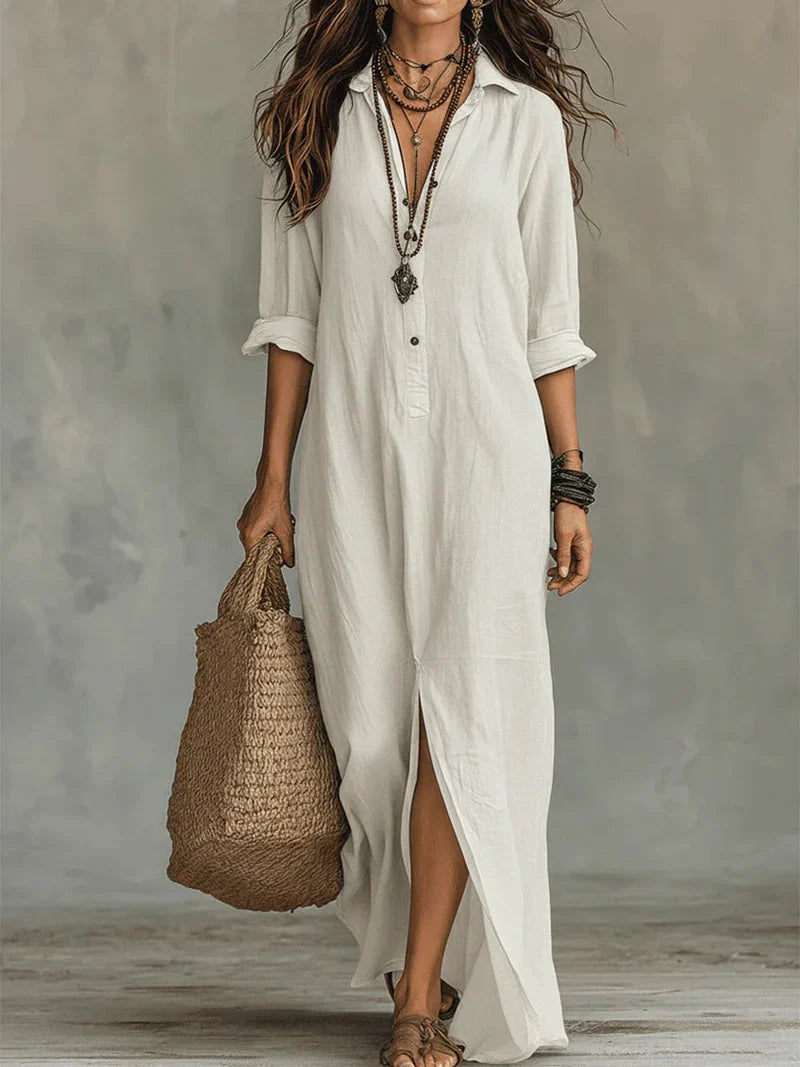 Millena™| Moeiteloze maxi-jurk met flatterend silhouet