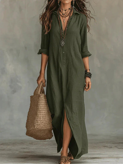 Millena™| Moeiteloze maxi-jurk met flatterend silhouet