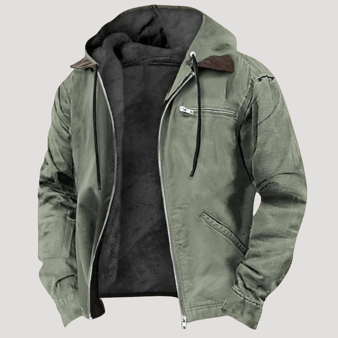 Jason| Winterjas met capuchon