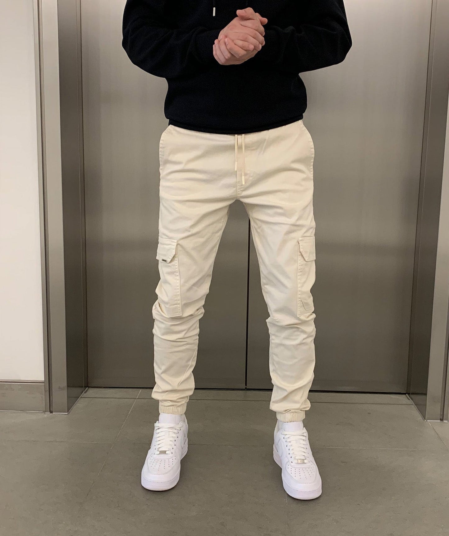 LARRY | CARGO BROEK JOGGINGPASVORM