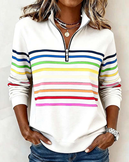 MIEKE | Casual Sweater met Comfort en Kleurrijke Stijl voor Elke Dag