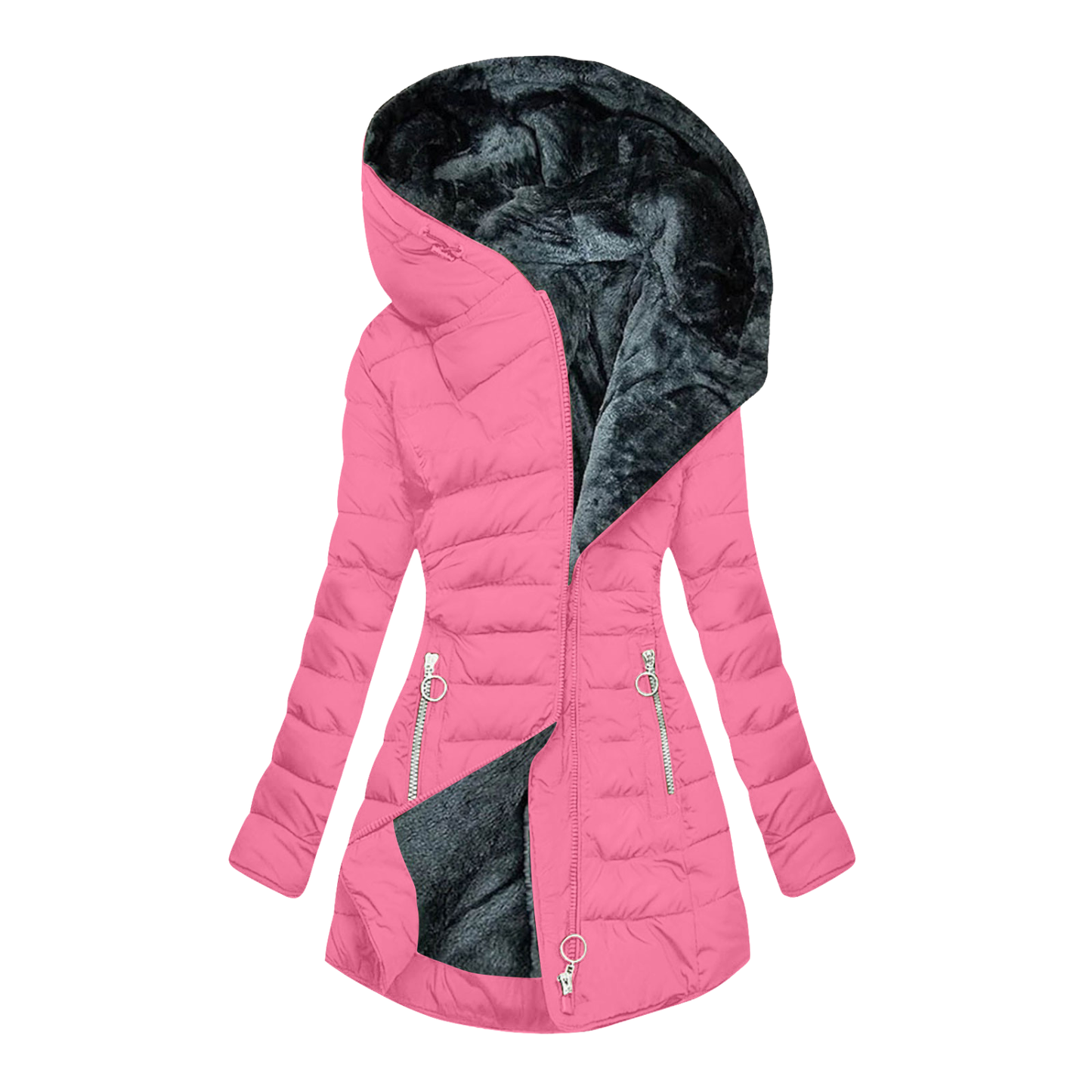 Chloe | Lange Winterjas met Warmtebescherming en Elegante Dagelijkse Stijl
