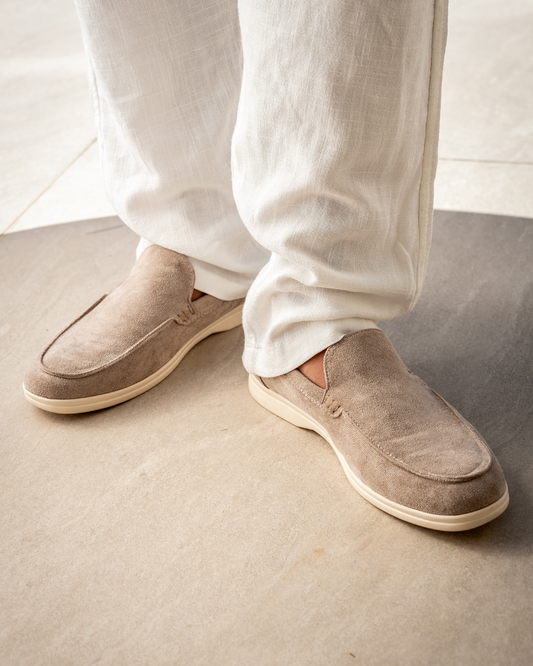 ALEX | Premium Suède Loafers met Superieure Steun en Tijdloze Elegantie