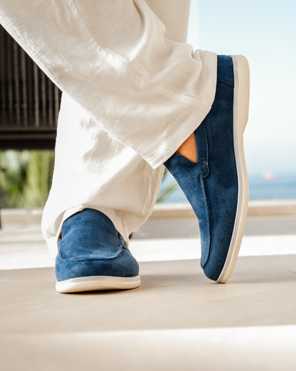 ALEX | Premium Suède Loafers met Superieure Steun en Tijdloze Elegantie