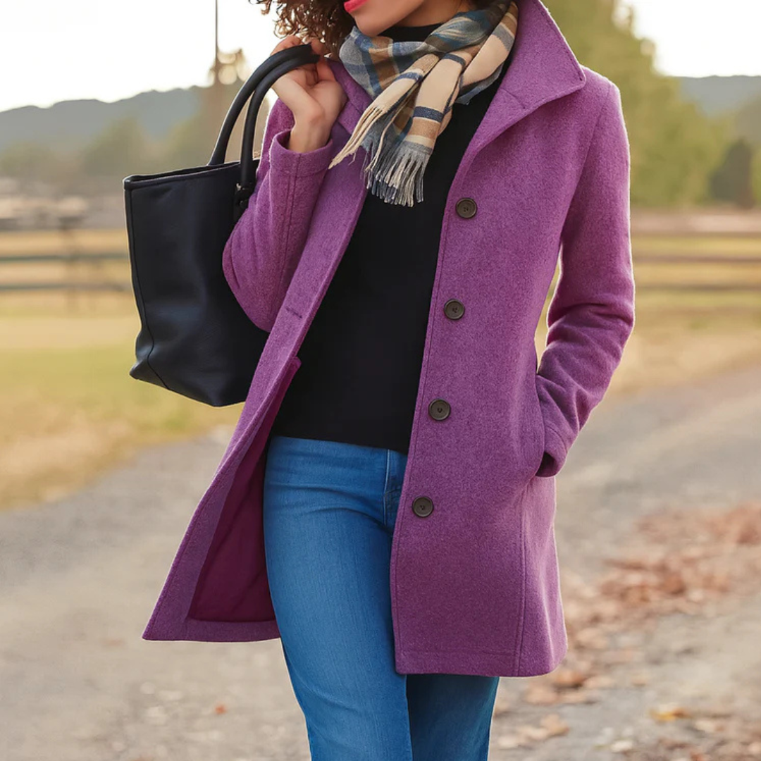 Celeste | Tijdloze Damesjas – Elegant & Warm