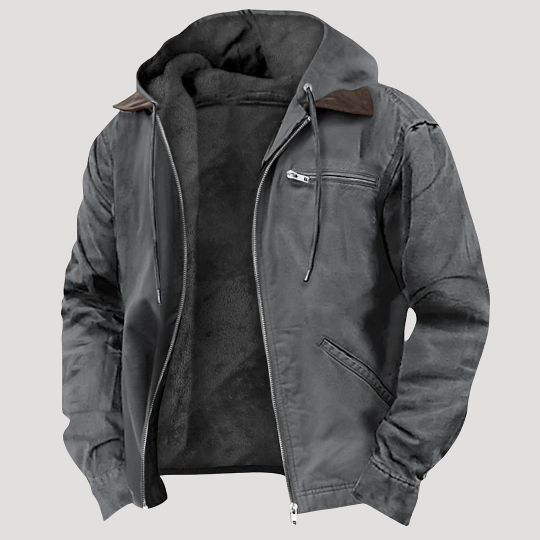 Jason| Winterjas met capuchon