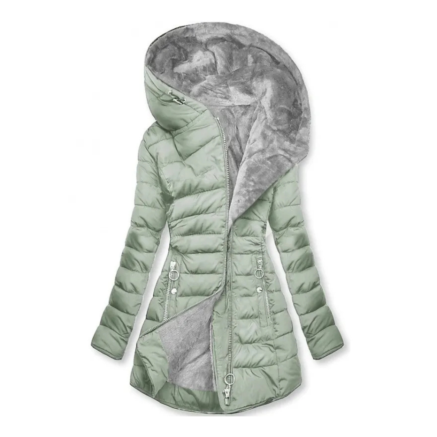 Chloe | Lange Winterjas met Warmtebescherming en Elegante Dagelijkse Stijl