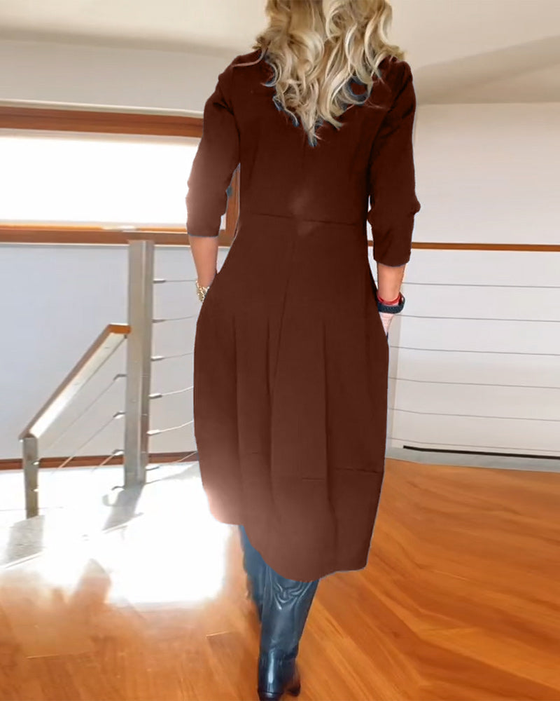 Tina | Elegante Maxi Jurk die het Silhouet Verfijnt en Dagelijks Comfort Biedt