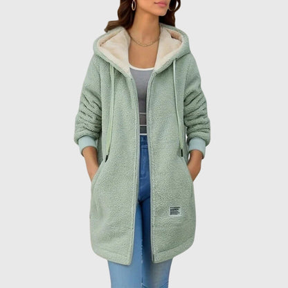 SOPHIA | Warme Fleecejas met Comfortabele Pasvorm en Casual Elegantie