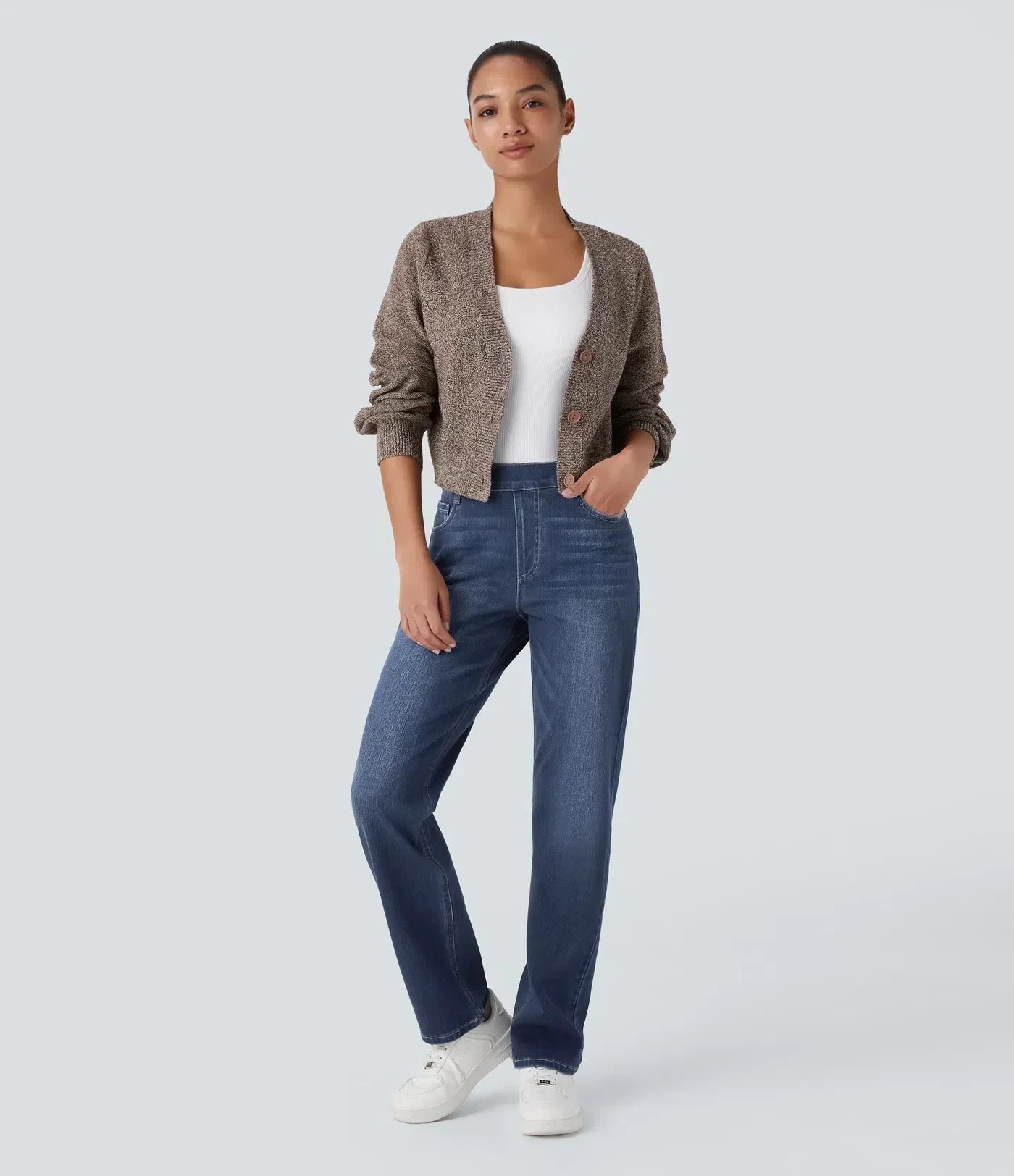 Ferrera | Hoge Taille Ultra Comfortabele Broek met Casual Chic Stijl