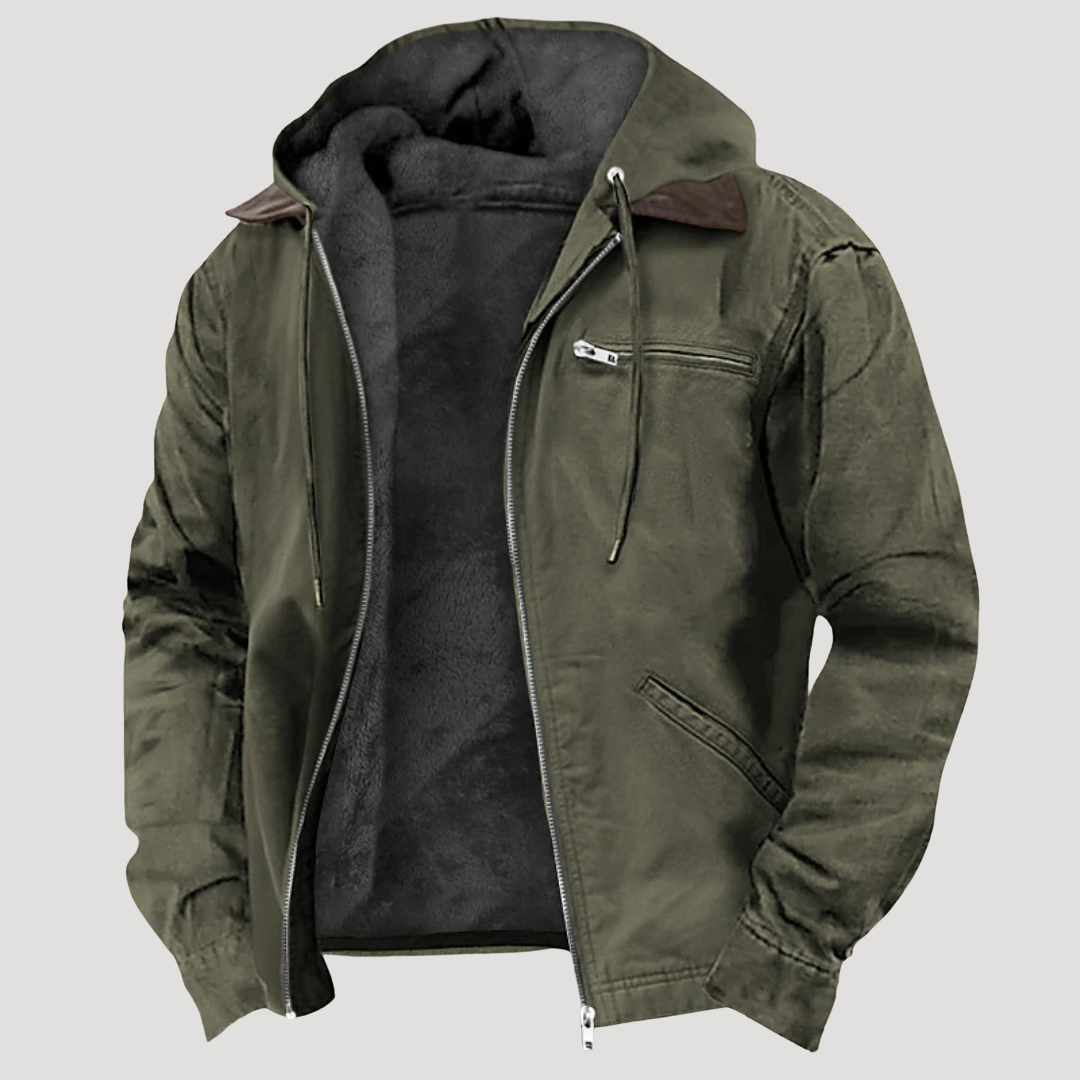 Jason| Winterjas met capuchon