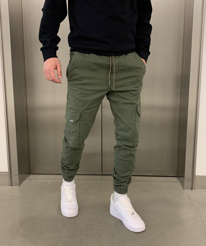 LARRY | CARGO BROEK JOGGINGPASVORM