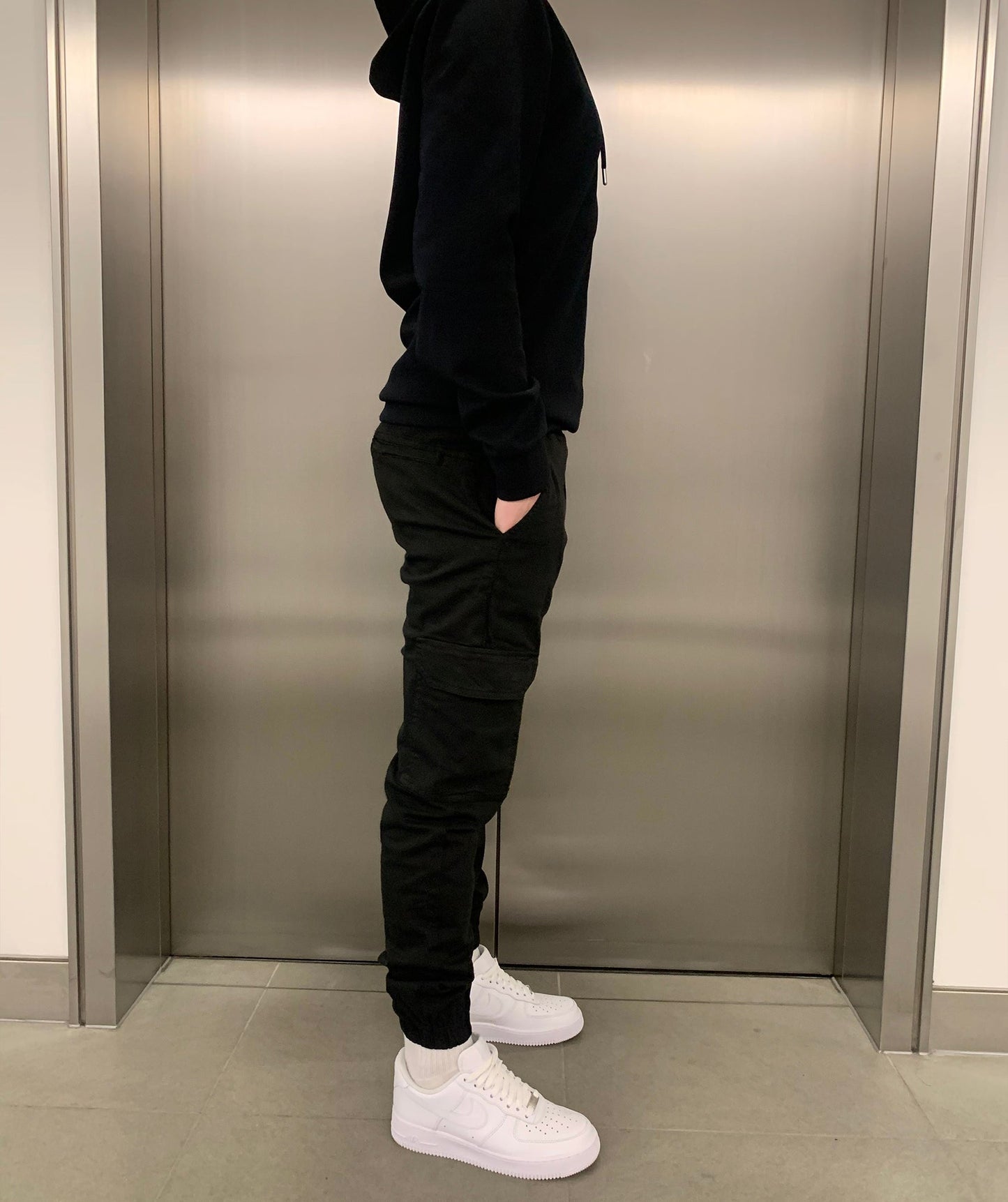 LARRY | CARGO BROEK JOGGINGPASVORM