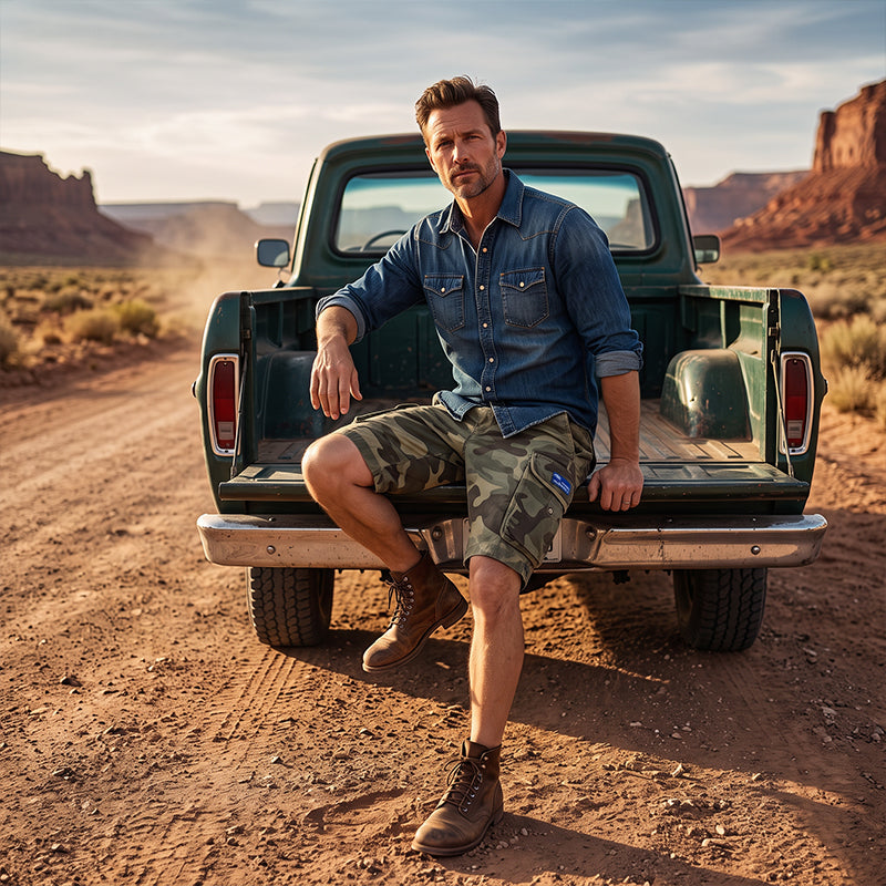 Rayan™ | Casual Cargo Short voor Heren