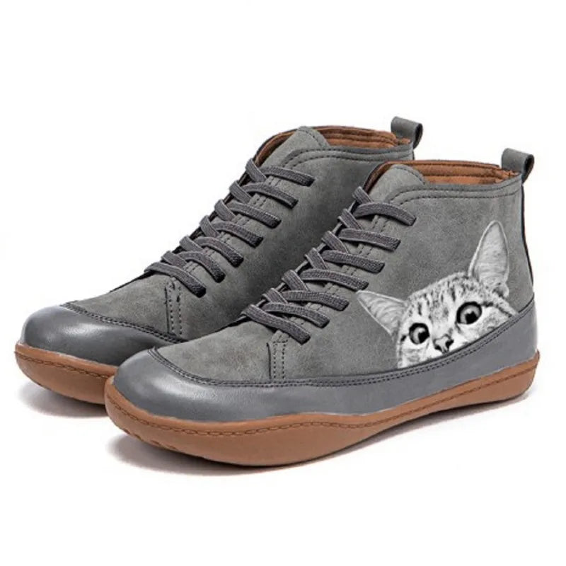 NAYLA | Katten Sneakers met Ultiem Comfort en Speelse Stijl