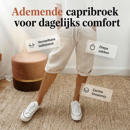 Lisa | Casual Linnen broek