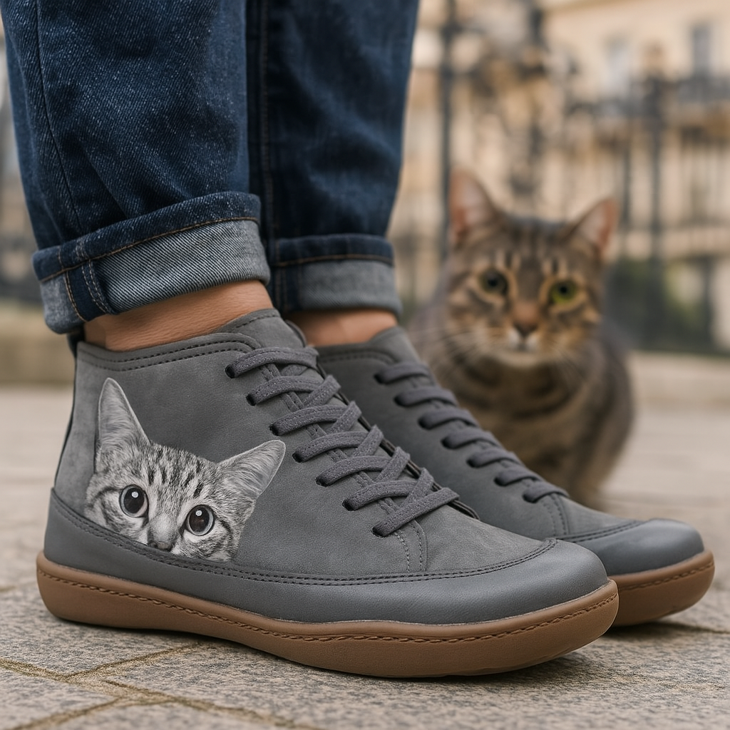 NAYLA | Katten Sneakers met Ultiem Comfort en Speelse Stijl