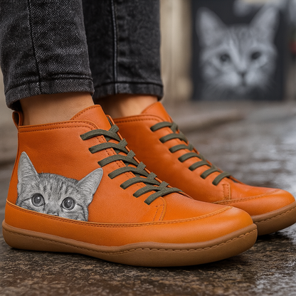 NAYLA | Katten Sneakers met Ultiem Comfort en Speelse Stijl