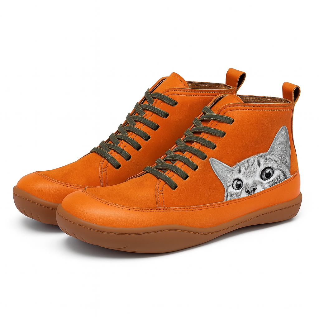 NAYLA | Katten Sneakers met Ultiem Comfort en Speelse Stijl