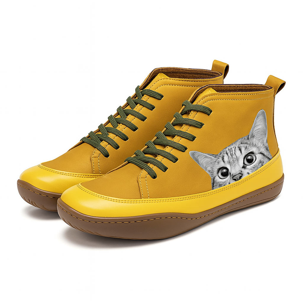 NAYLA | Katten Sneakers met Ultiem Comfort en Speelse Stijl