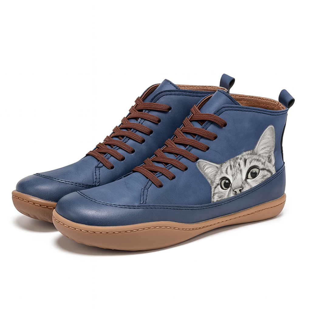 NAYLA | Katten Sneakers met Ultiem Comfort en Speelse Stijl