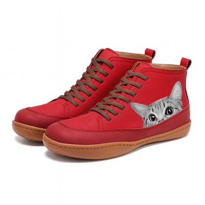 NAYLA | Katten Sneakers met Ultiem Comfort en Speelse Stijl