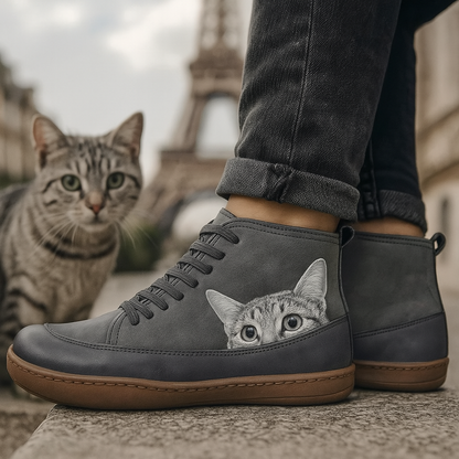 NAYLA | Katten Sneakers met Ultiem Comfort en Speelse Stijl