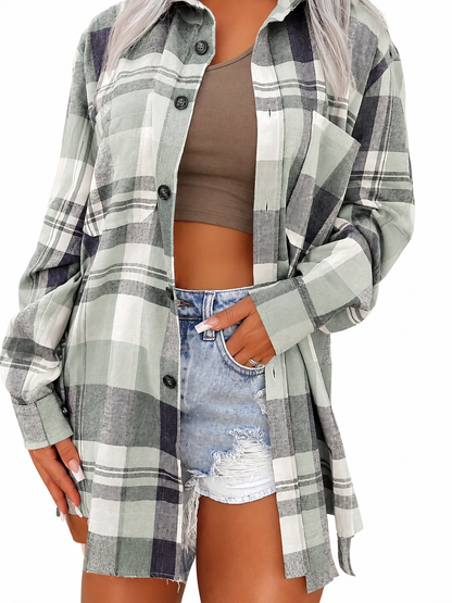 Demi | Dames Zomerse Blouse met Lange Mouwen