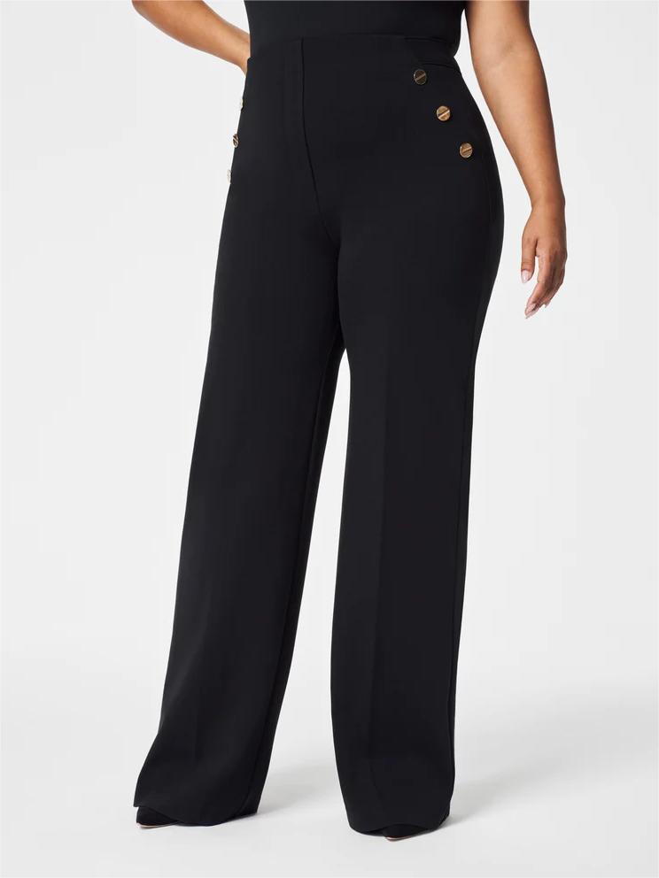 Sandra | Elegante en Sculpturale Pantalon Jersey-Stretch