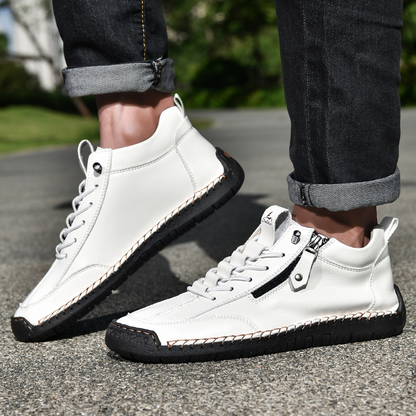 Titan | Nubuckleder Schoenen met Rits voor Mannen
