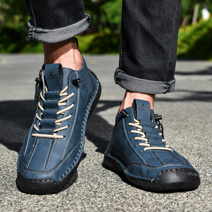 Titan | Nubuckleder Schoenen met Rits voor Mannen