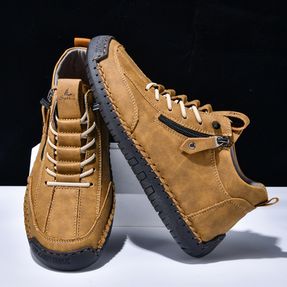 Titan | Nubuckleder Schoenen met Rits voor Mannen