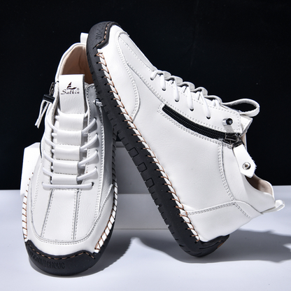 Titan | Nubuckleder Schoenen met Rits voor Mannen