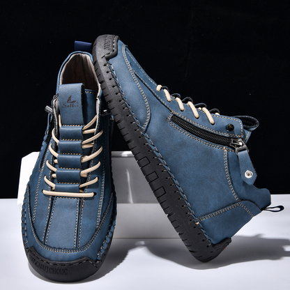 Titan | Nubuckleder Schoenen met Rits voor Mannen