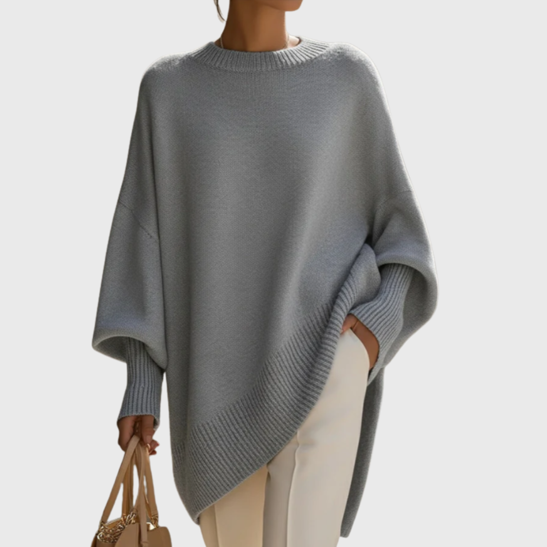 Roos™ – Elegante Oversized Poncho Trui