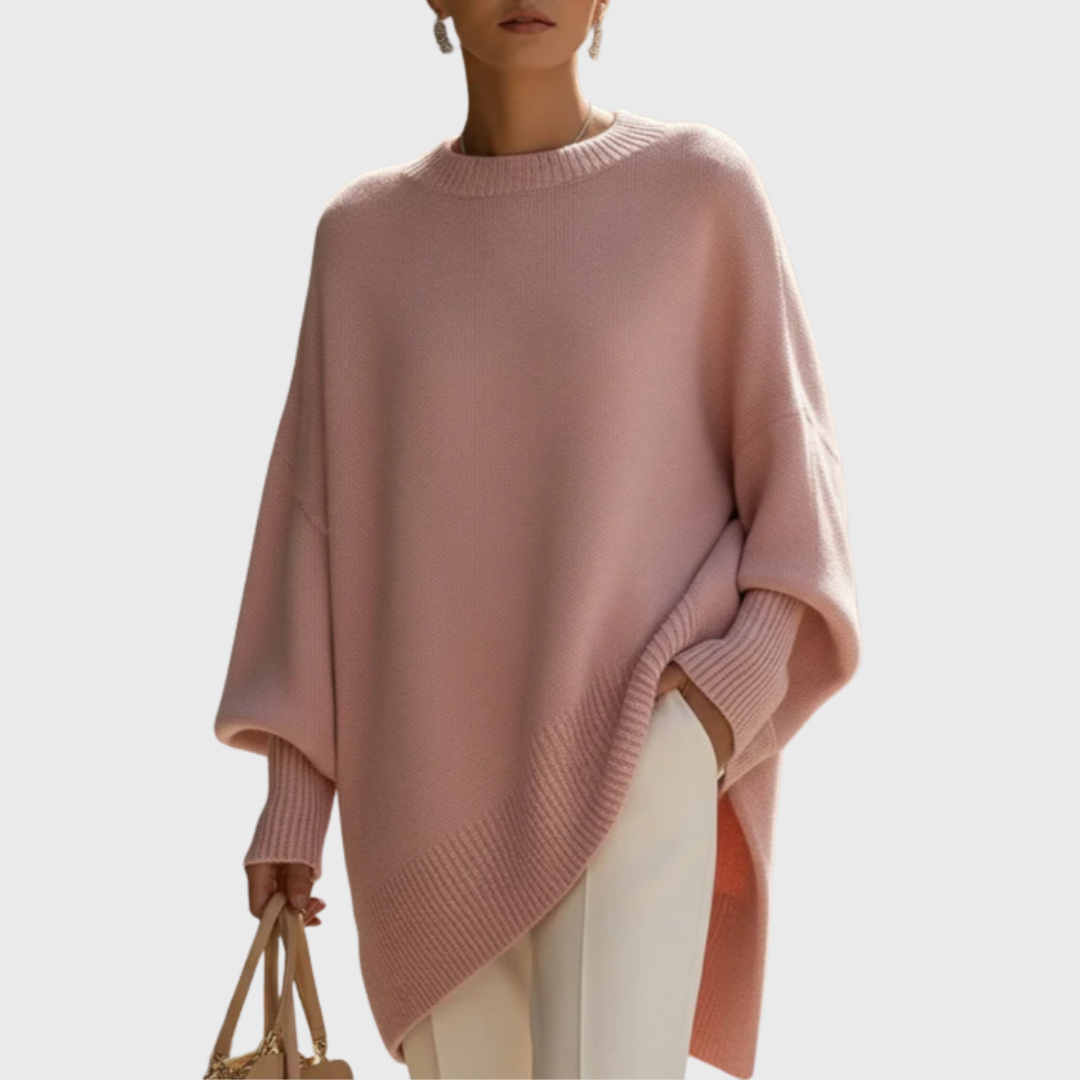 Roos™ – Elegante Oversized Poncho Trui