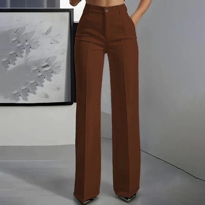 Taylor | Chic hoge taillebroek met flatterende pasvorm voor werk en elegante momenten